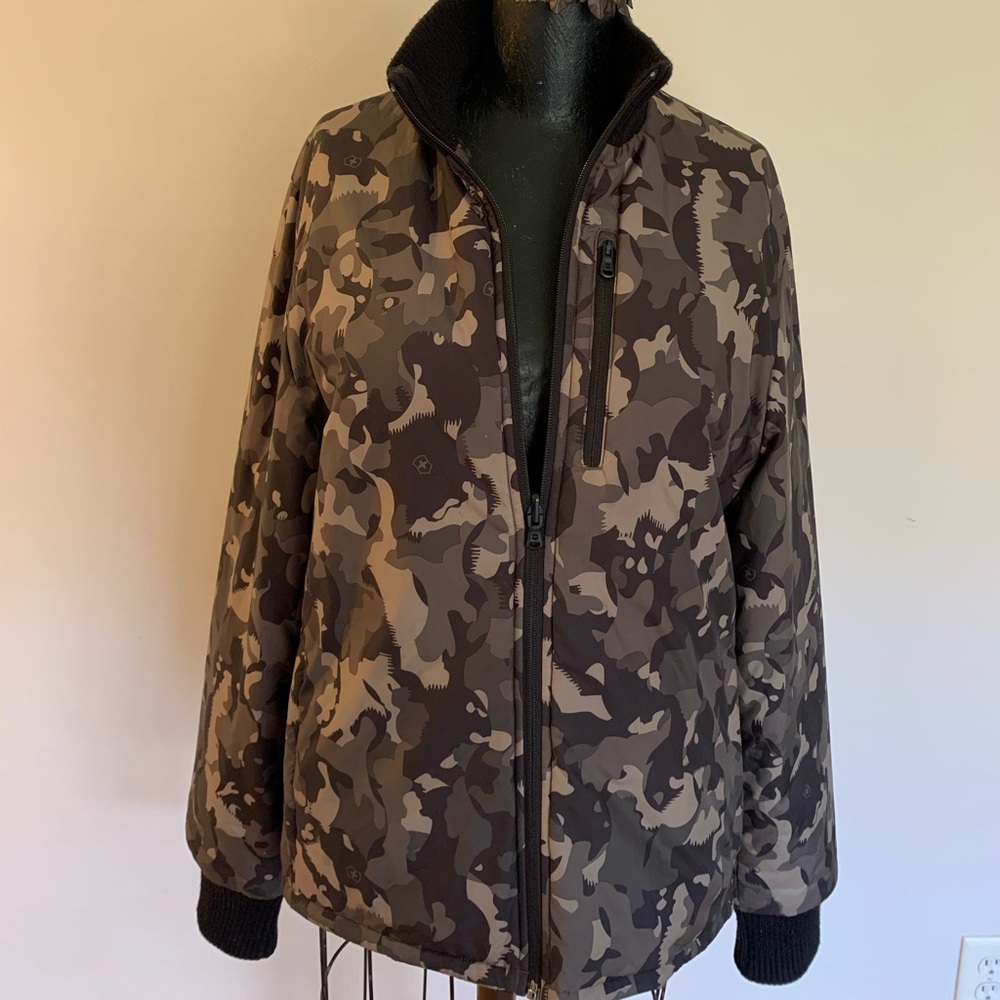 Camo Puffer Jacket